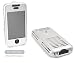 Apple iPhone Armor Case - The Metal Case (Metallic Silver (with screen guard))