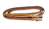 Premimum Leather Weighted Training Reins