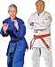 Double Weave Judo Uniform - Blue/White - Size 2 to 7