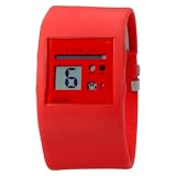 Nooka Unisex ZUB ZOO FR 38 Zub Zoo Fire Engine Red Polyurethane Watch