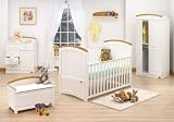 Tutti Bambini Barcelona Room Set-White beech + FREE Glider & Sto