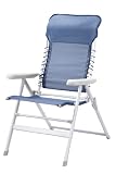 Chaise de camping caravane jardin pliante en aluminium