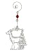 Waterford ® Crystal 2010 Christmas Wonders, Reindeer with Christmas Tree, Limited Edition, Christmas Ornament