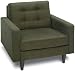 Avenue Six 210019 Plaza Tufted Chair - Olive