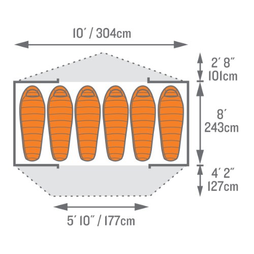 Kelty Acadia 6-Person Tent