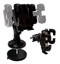 DURAGADGET Car windscreen holder and air vent mount for Binatone GPS satnav 350 Z350 430 A350 A350+ A430 A430+ A350 A350+ A430 A430++ Z350 A350 A350+ A430 A430+ Z430 C350 C350BT C430 C430 BT X350 X430 s350 s430 t35- t430 widescreen Uk, ireland and Europe / European models. Carrera
