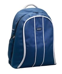 BABYBJ&Atilde;?RN Diaper Backpack Active - Blue/Silver