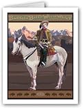 Buffalo Bill note cards- 10 Boxed Cards & Envelopes