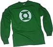 Green Lantern Distressed Logo Adult Long-Sleeve T-Shirt