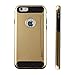Caseguru Armor Guard Slim Fit Case for iPhone 6 / iPhone 6S (4.7 Inch) [Stand Feature] Gold Dust
