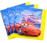 Eigenschaften .  / Cars Supercharged Servietten 20 Stück