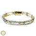 WILLOW XPRESS: *EQUESTRIAN BUCKLE PAVE GOLDTONE BRACELET*