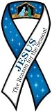 【AnimalsINK.com】リボン型マグネット『イエス・このシーズンの理由』JESUS-The reason for the Season YES