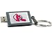 Centon DataStick Keychain MLB Cleveland Indians Edition - USB flash drive - 4 GB - Hi-Speed USB - silver