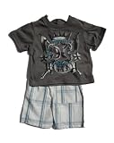 Hurley Dziecko Chłopcy 2PC Krótkie koszulka polo i spodenki Set, Multi, Sz 6/3 Mos