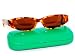 AUTHENTIC alain mikli 7158 COL 600 CATEYE SUNGLASSES
