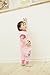 Vaenait Baby Kids Girls Micro Fleece Wearable Blanket Sleeping Sack Pink Flower