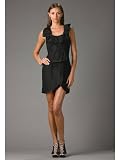 Voom Dress by Joy Han - Little Black Dresses - Sleevless Short Party Dress with Ruffles - Tailored Fit