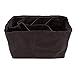 Diaper Bag Insert Organizer - 12 x 6.4 x 8 inch, Black