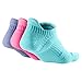 Nike Women's Dri-FIT No-Show Socks Polar, Pink, Lavender Women's Size 6-10