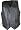 Mens Braided Side Lace Leather Vests - Size : Small