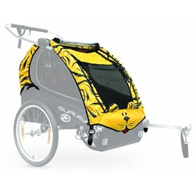 Burley Child Bicycle Trailer Cover for 2007-2009 D'lite and Encore Burley Trailers (Tiger)
