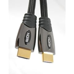 5M PLATINUM HDMI TO HDMI Cable for PS3, XBOX 360,SKY HD, PC,LAPTOP,DVD,BLU-RAY, FULL HD LCD,PLASMA,LED TV'S and DLP,LCD HD Projectors,(NEW HIGH SPEED 1.4a Version,Supports 3D, FULL HD 1080p,15.2GPS) Cat2 Rated,5METER(16ft)