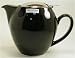 Round Black Teapot 22 oz