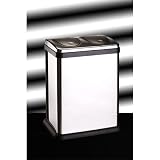 Zuny - Poubelle tri sélectif design one touch 40l