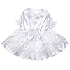 Dog Wedding Dress Veil Bride Costume - Size XS
