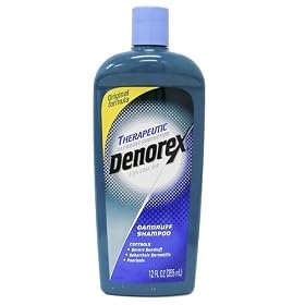 Denorex Dandruff Shampoo for Therapeutic Dandruff Protection, Original Strength - 12 Oz (Pack of 4)