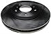 ACDelco Silver 18A2325A Front Disc Brake Rotor