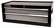 HOMAK BG03027203 27-Inch SE Series 2-Drawer Mid-Chest - Black/Gray