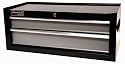 HOMAK BG03027203 27-Inch SE Series 2-Drawer Mid-Chest - Black/Gray