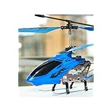 Helizone RC Firebird Metal Frame Gyroscope Mini Remote Control Helicopter - Blue