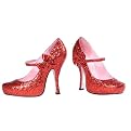 Ruby Red Glitter Adult Costume Shoes