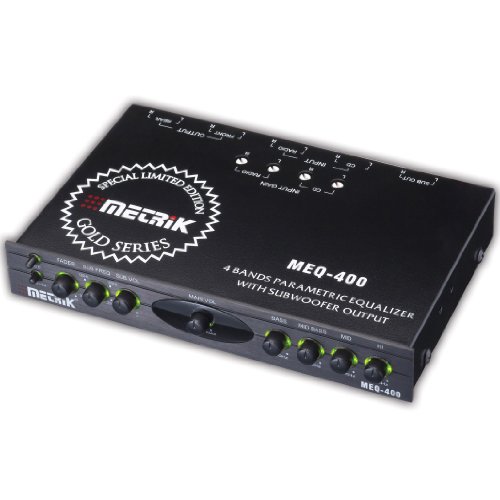Metrik MEQ-400 4-Band Parametric Equalizer Pre-Amp Control