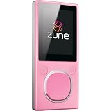 Zune 4 GB Digital Media Player (Pink)
