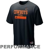 Nike Oklahoma State Cowboys Black Dri-FIT Weight Room Performance T-shirt