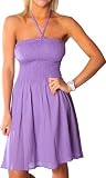 One-size-fits-all Ruffled Tube Dress/Coverup