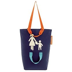 Navy Blue NEW - Reisenthel Mother Child Tote Shopping Bag