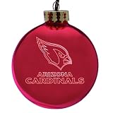 Arizona Cardinals Laser Etched Ornament