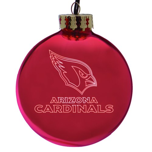 Arizona Cardinals Laser Etched Ornament