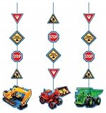 Under Construction 24in Dangling Cutouts 3ct