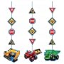Under Construction 24in Dangling Cutouts 3ct