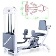 Maximus Fitness MX370 Inner - Outer Thigh Combo Exercise Machine