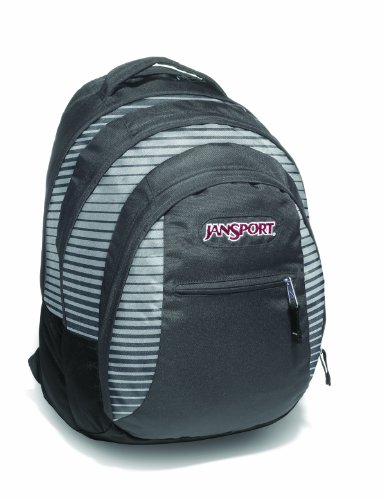 JanSport Rucksack Beamer, forge grey endless stripe, 48x31x24 cm, 32 Liter, TPZ6_7ZL