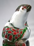 Murano Design Mouth Blown Glass Art Crystal Animal Small Handmade Art Glass Paperweight Pw-289