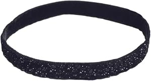 Sparkly soul Headband (Black, Wide)
