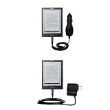 Essential Kit for the Sony PRS-700BC Digital Reader includes a Car and Wall Charger - Gomadic Brand w/ TipExchange Technology